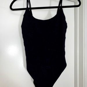 Ribbed body suit